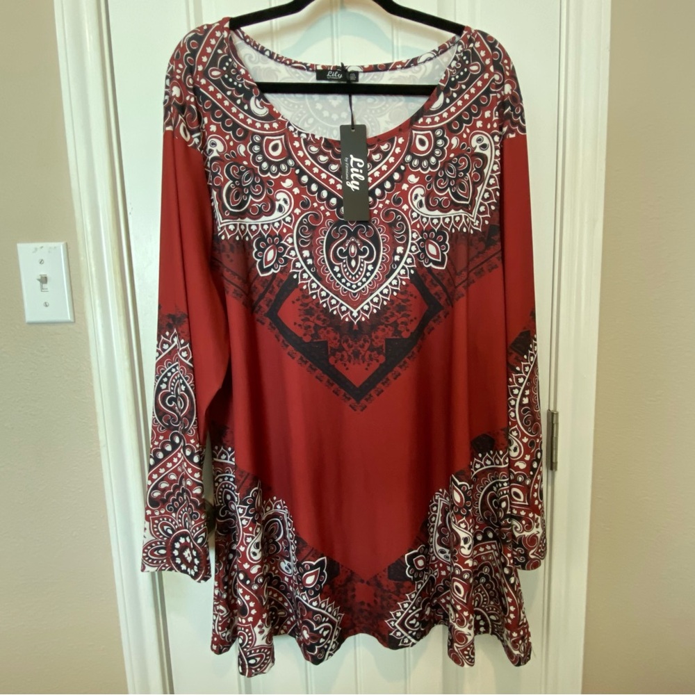Lily by Firmiana Blouse Size 4X